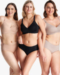 Momcozy – Seamless Support Floral Nursing Bra – Sutjena pa qepje për gjidhënie, me mbështetje dhe dizajn floral