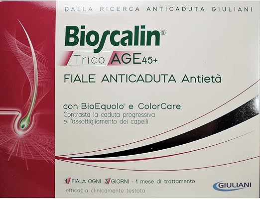 BIOSCALIN TRICOAGE 45+ ANTI HAIR LOSS AMPOULES