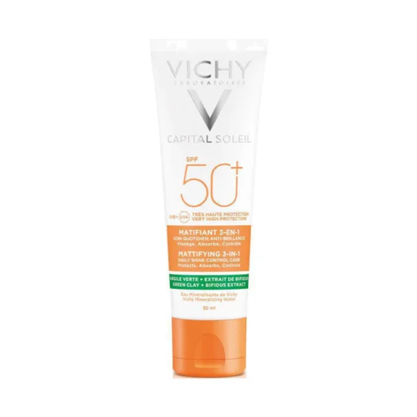 VICHY CAPITAL SOLEIL MATIFIANT 3IN1 SPF 50+