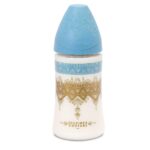 SUAVINEX COUTURE PREMIUM BLUE WITH ROUNG SILICONE TEAT 0M+ 270ML