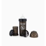 BIBERON TWISTSHAKE ANTI COLIC BOTTLE 2M+ 260ML BLACK