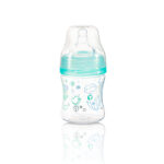 BIBERON PLASTIK BABYONO ANTI COLIC WIDE-NECK BOTTLE 120ML GREEN