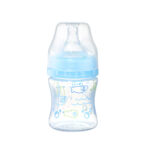 BIBERON PLASTIK BABYONO ANTI COLIC WIDE-NECK BOTTLE 120ML BLUE