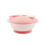 LORELLI SET FEEDING BOWL AND SPOON 6M+ PINK KODI 10230400005