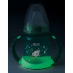 NUK FIRST CHOICE LEARNER BOTTLE NIGH T GREEN 6-18M 150ML