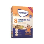 NUTRIBEN 8 CEREALS ME MJALTE DHE QUMESHT 6M+