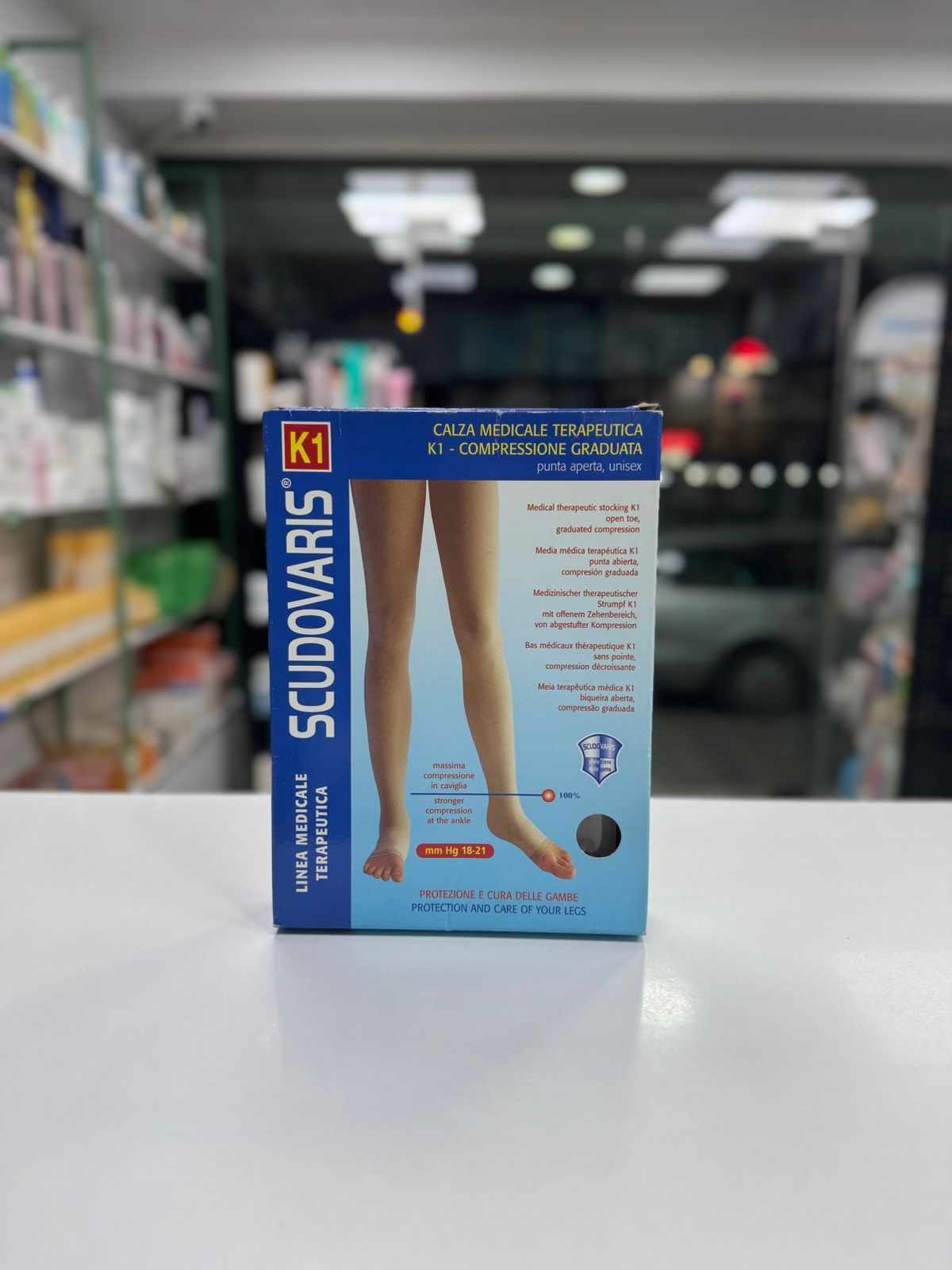 SCUDOVARIS CORAPE TE GJATA ANTI TROMBOLITIKE