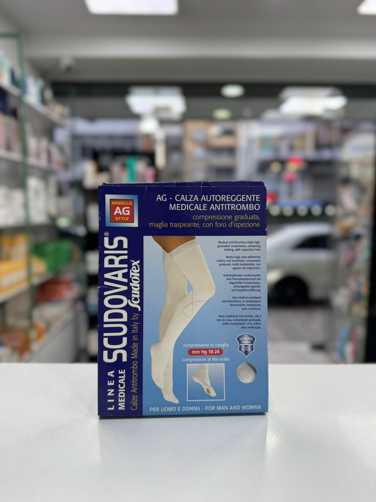 SCUDOVARIS CORAPE ANTI TROMBOLITIKE MBI GJU