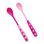 LORELLI SPOONS WITH LONG HANDLES 2 PCS PINK 6M+