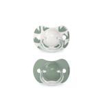 SUAVINEX SX PRO SELECTION 6-18M SOOTHER 100% SILICONE ANATOMICAL GREEN