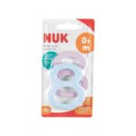 NUK TEETHER SET PINK+BLUE 0M+