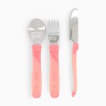 TWISTSHAKE CUTLERY LEARNING SET 12M+PINK