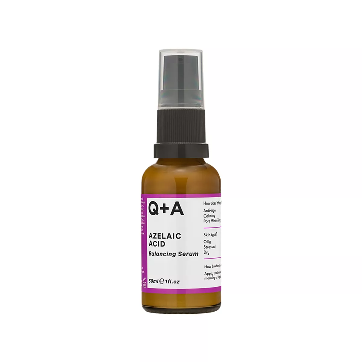 Q+A – Azelaic Acid Facial Serum – 30 ml