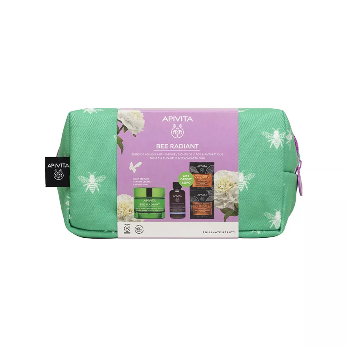 Apivita - Bee Radiants Light Texture Set