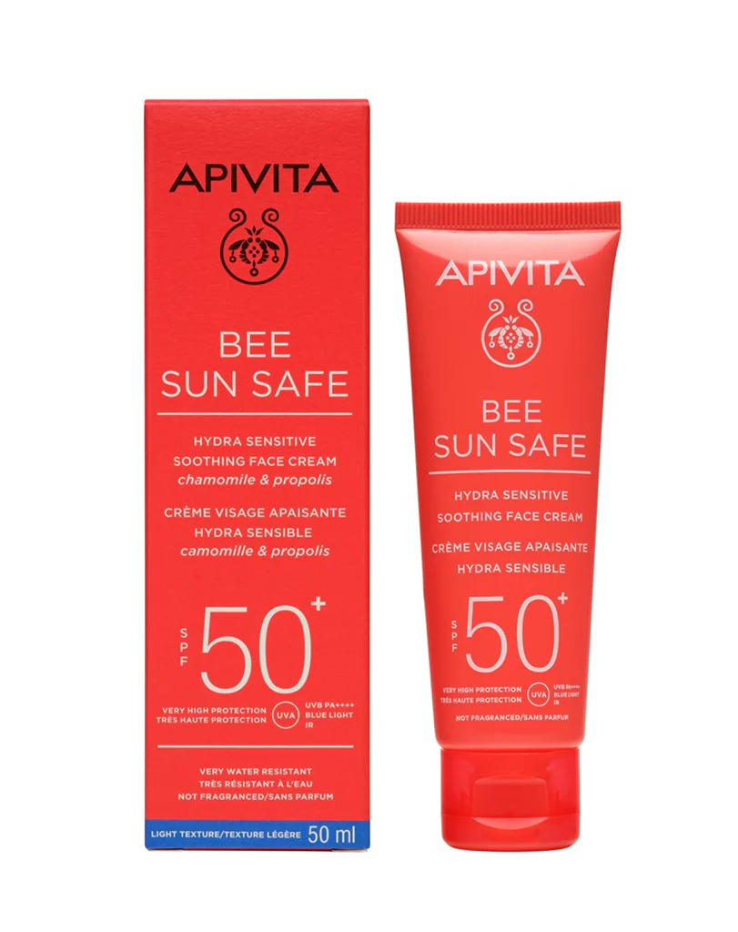 Apivita Bee Sun Safe Hydra Sensitive Face Cream SPF 50 – 50ml