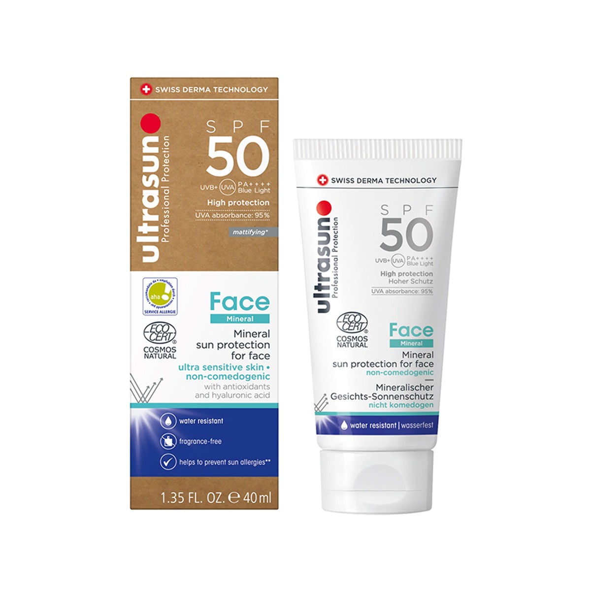 Ultrasun - Face Mineral (SPF 50) -40ml