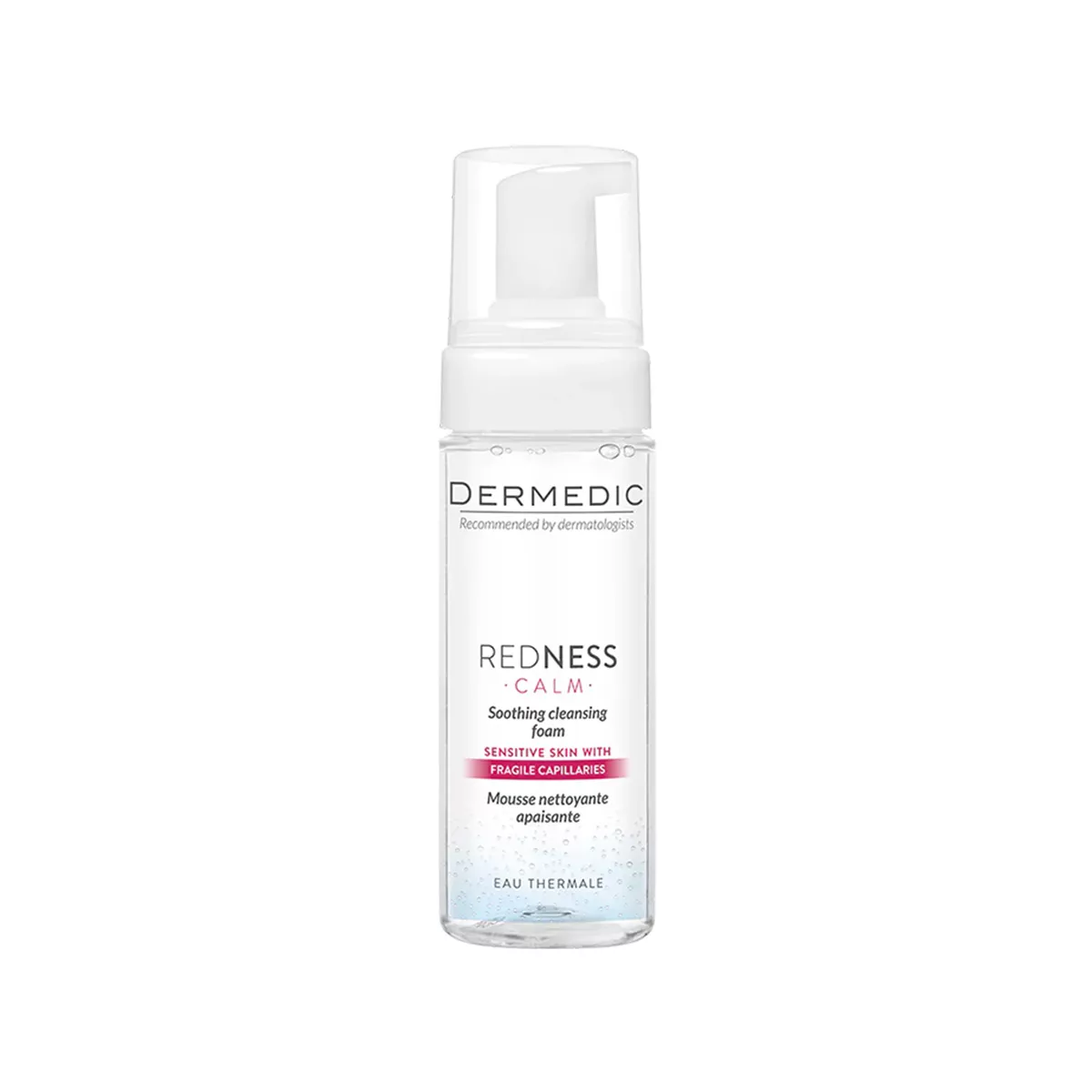 Dermedic Redness Calm Soothing Cleansing Foam – Shkumë pastrimi për lëkurën e ndjeshme me tendencë skuqjeje (200 ml)