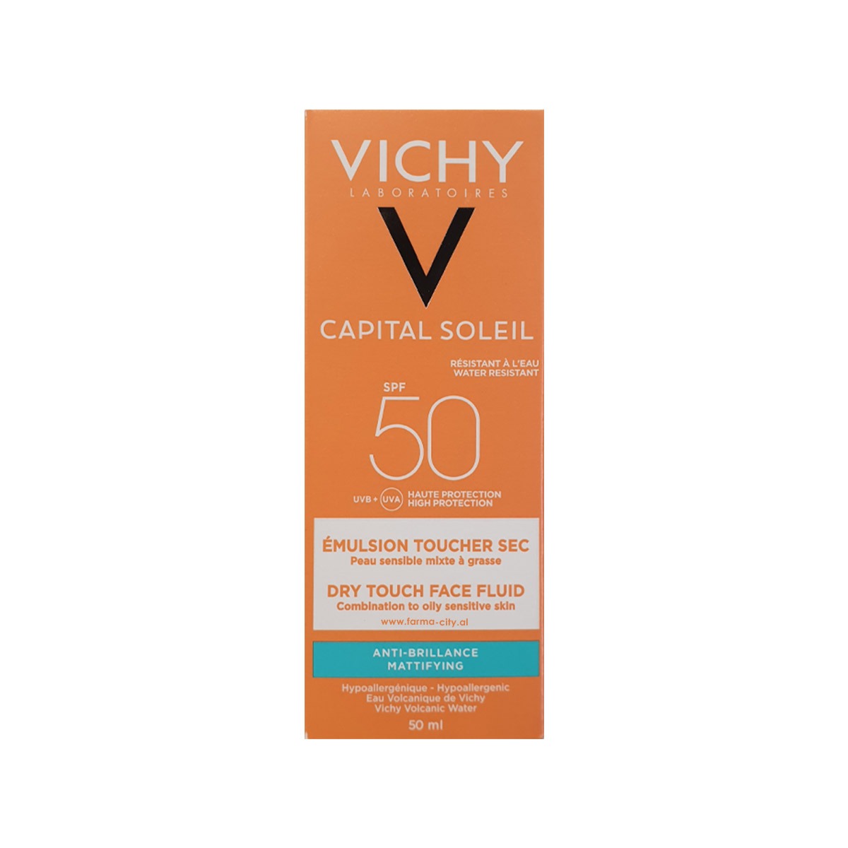 Vichy - Capital Soleil Dry Touch Face Fluid (SPF 50+) 50ml