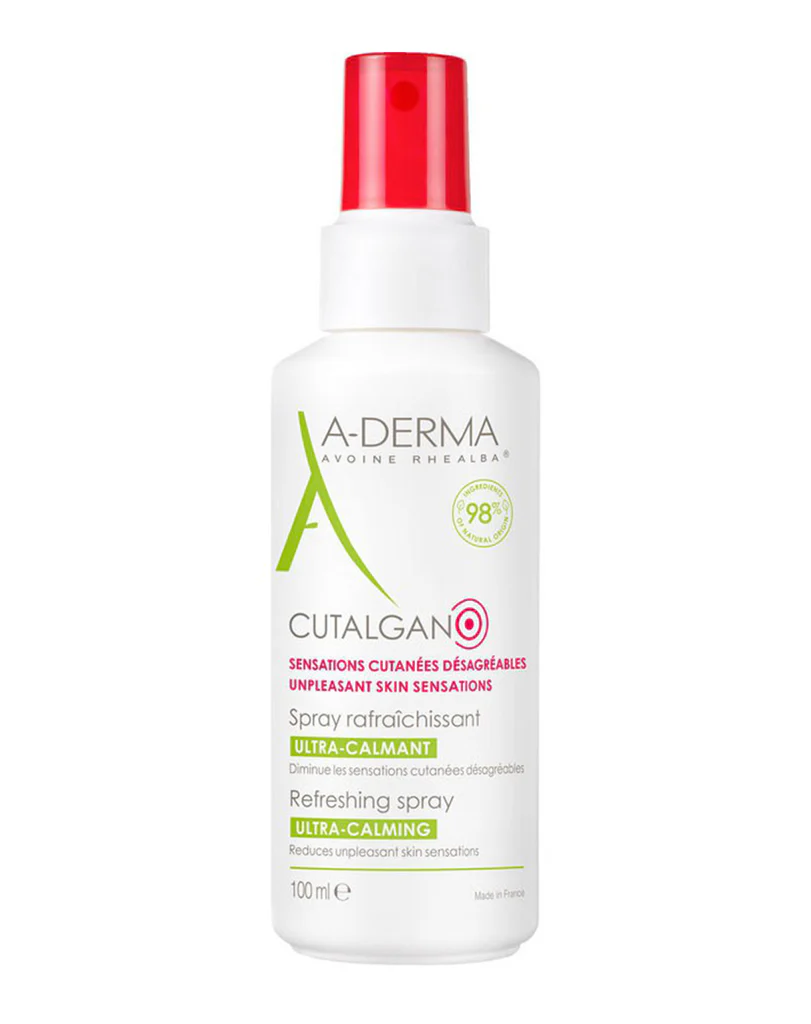 A-Derma Cutalgan Ultra-Calming Spray – Spray Qetësues i Menjëhershëm (100 ml)