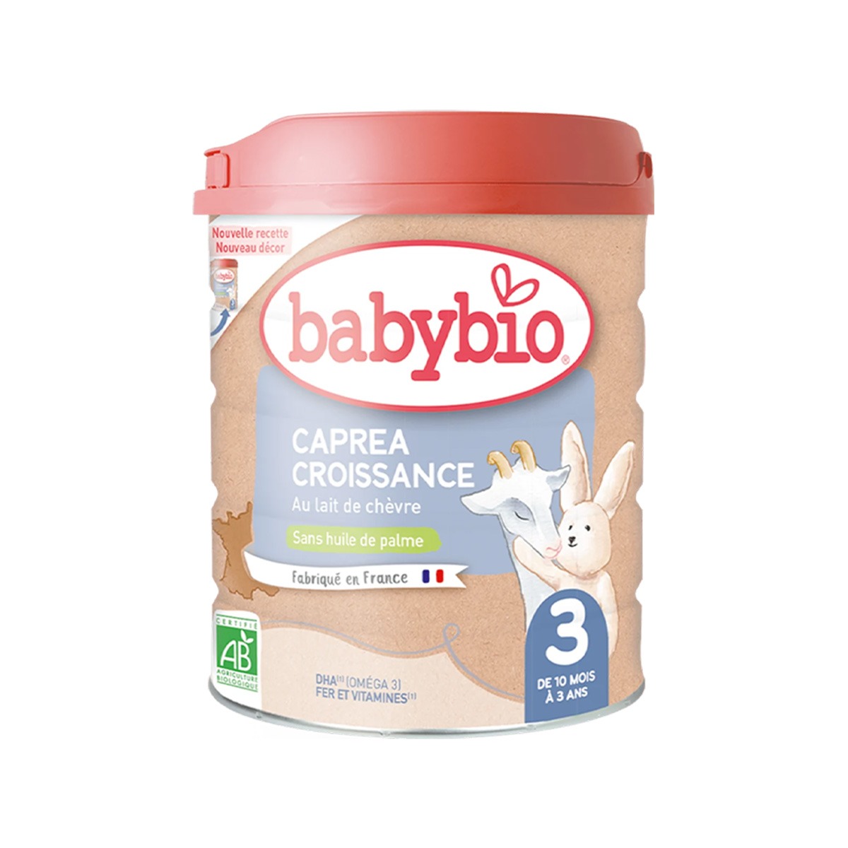 Babybio Caprea 3 Organic (10m+)