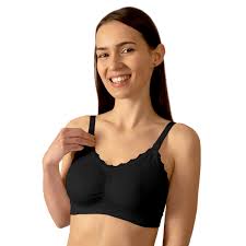 BabyOno Nursing Bra C  75-80 Black