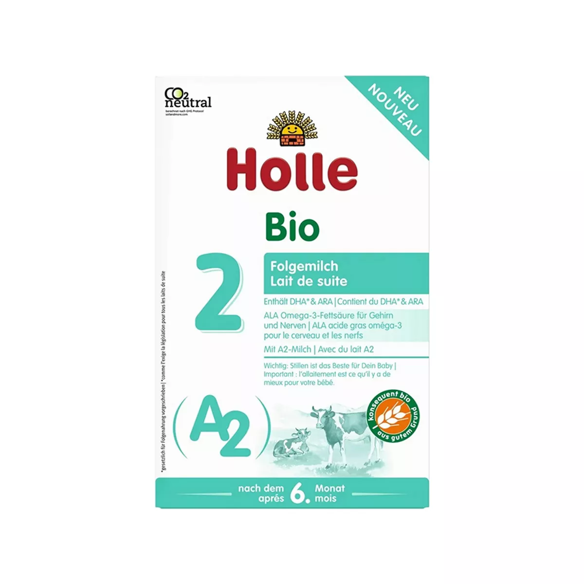 Holle - A2 Organic Infant Formula 2 (6m+)