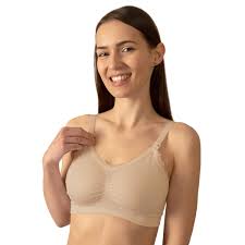 BabyOno Nursing Bra C  75-80 Beige