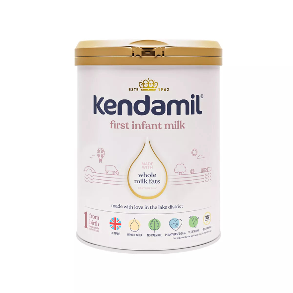 Kendamil First Infant Milk (0–6 muaj)