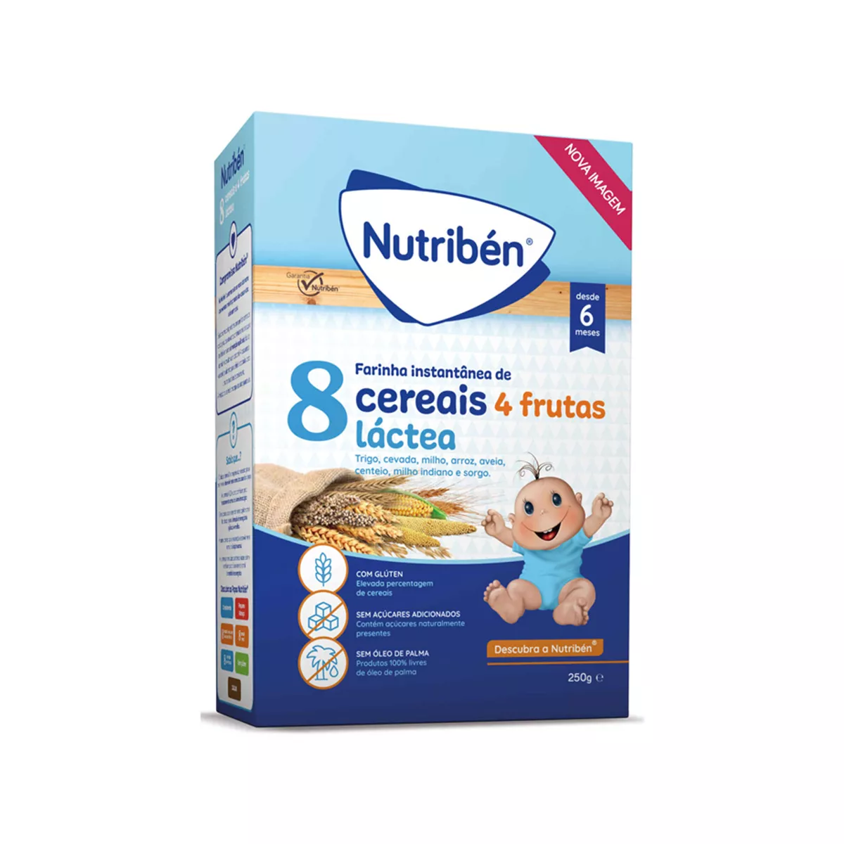 Nutriben - 8 drithërat 4 fruta me qumësht (6m+)