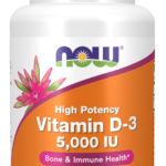 NOW VITAMIN D3 5000UI x 30 softgels