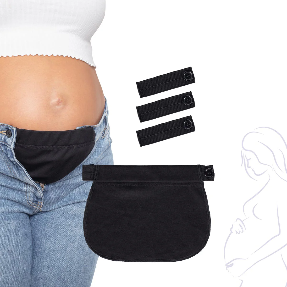 Reer Mama Trouser Extension Set - Waistband ...