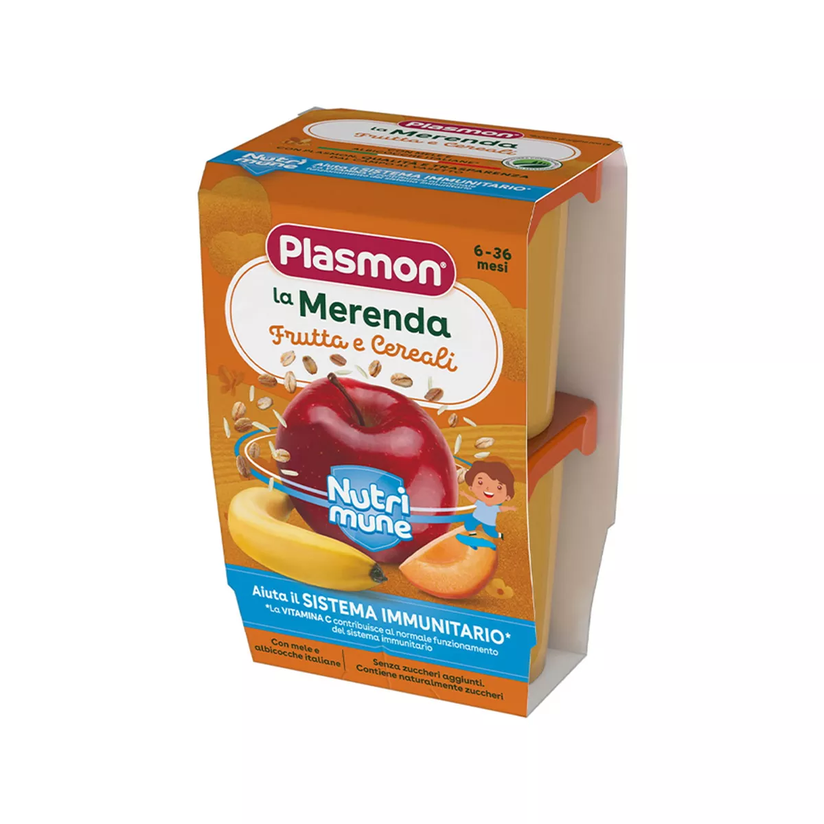 Plasmon - Merende me fruta dhe drithëra (6m+)