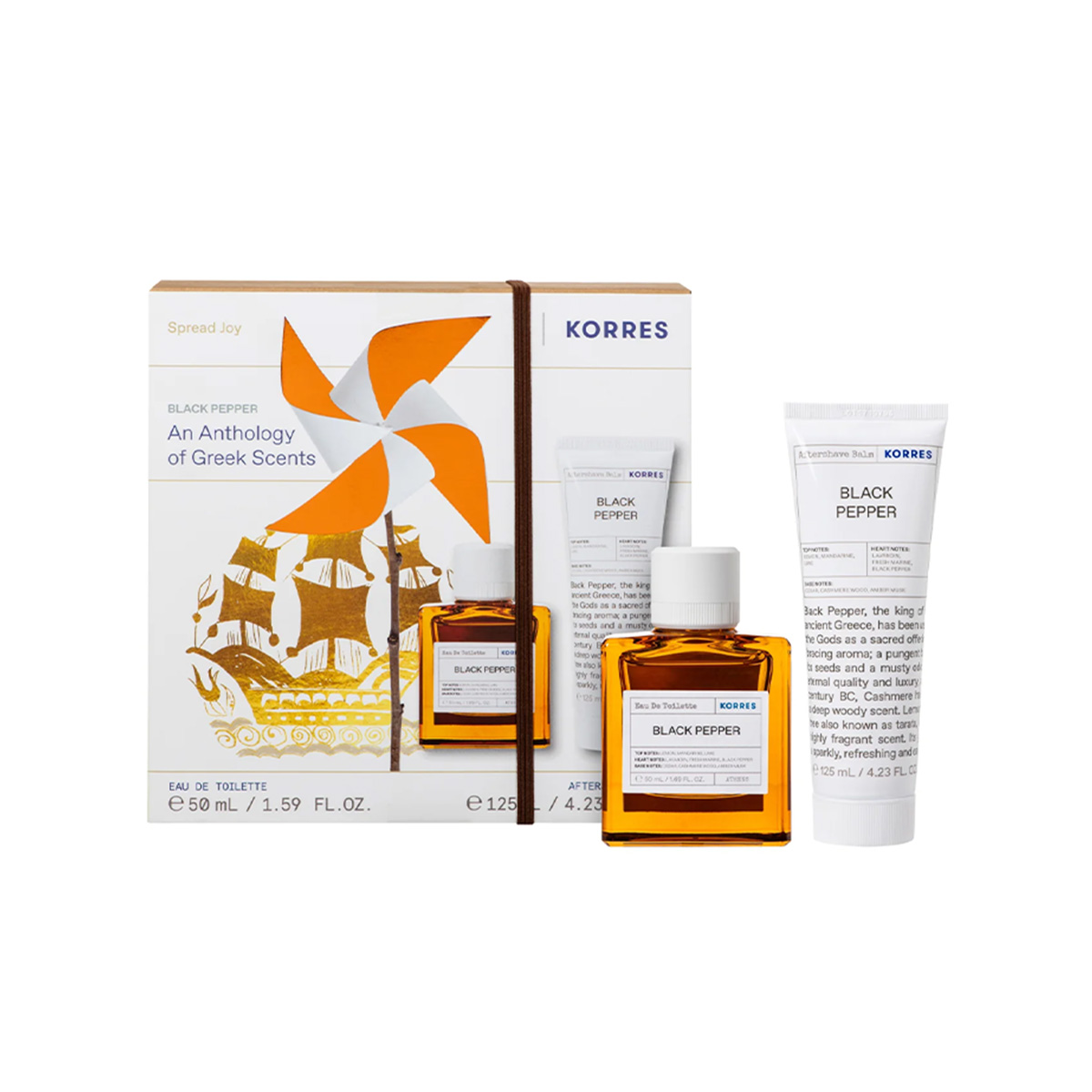 Korres Black Pepper Set – Aromë Elegance & Kujdes Premium