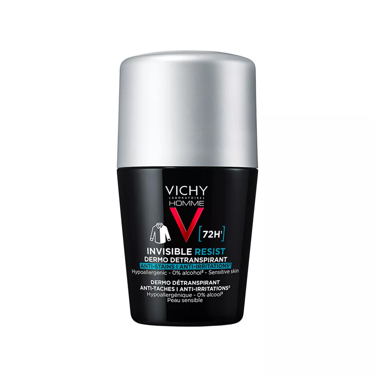 Vichy - Homme Invisible Resist Deodorant Roll-On 72h