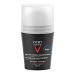 Vichy Homme Sensitive Skin 48hr Roll-On Deodorant for Men