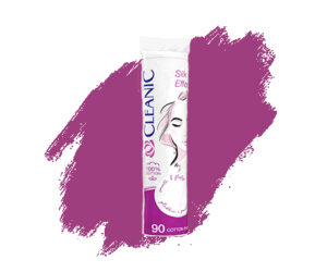 Cleanic Silk Effect Cotton Pads 90 pcs