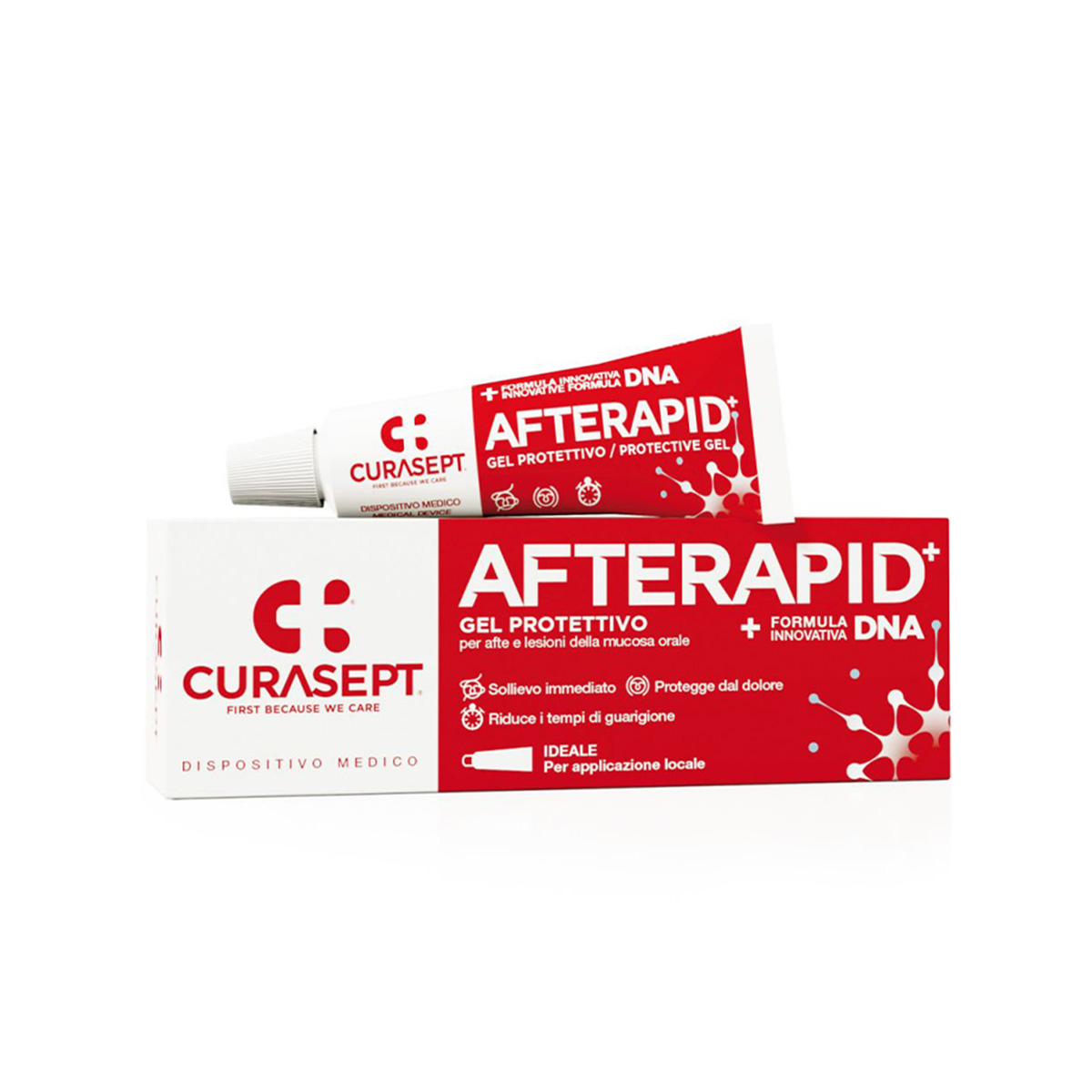 Curasept Afte Rapid Protective Gel – Xhel Mbrojtës për Aftet (10 ml)