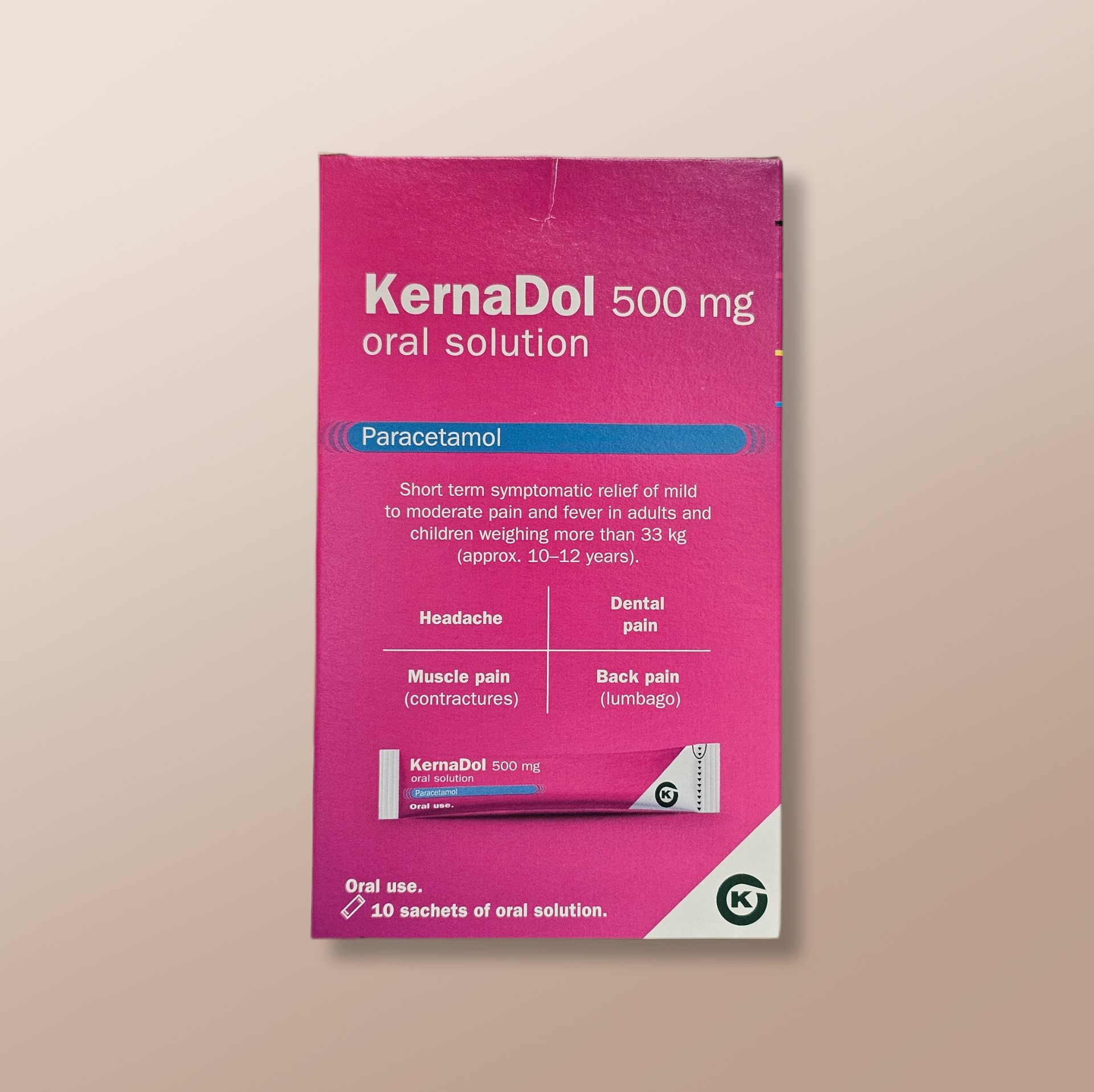 Kernadol 500 mg x 10 bustina