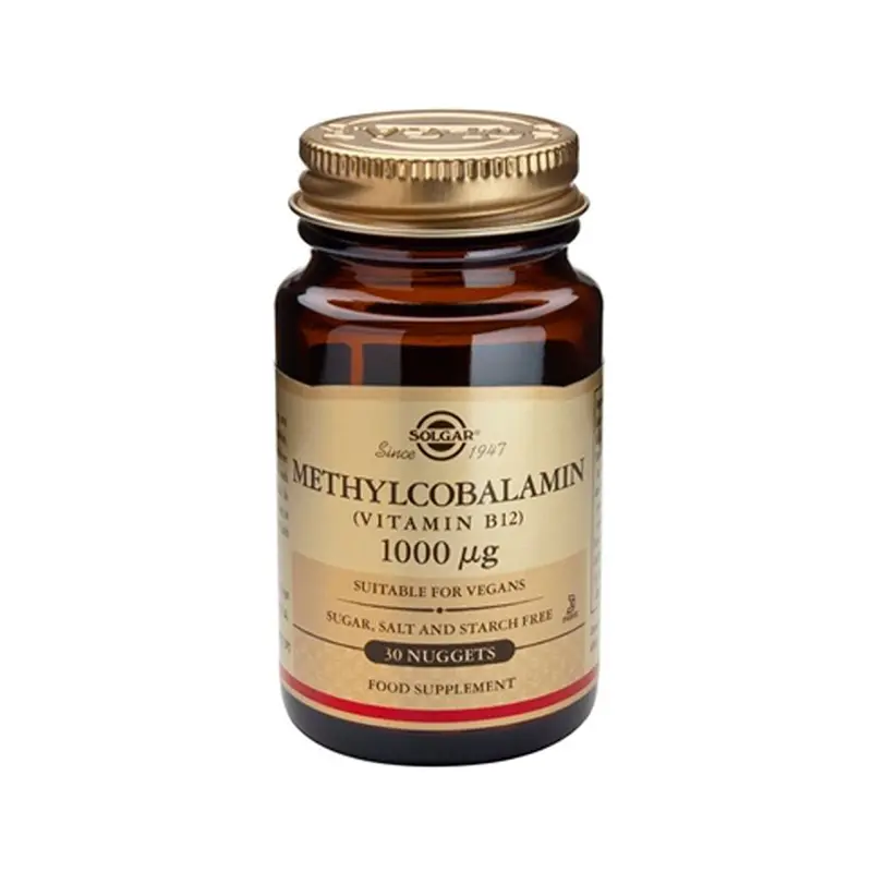Solgar Methylcobalamin 1000 mcg x 30 tab sublinguale