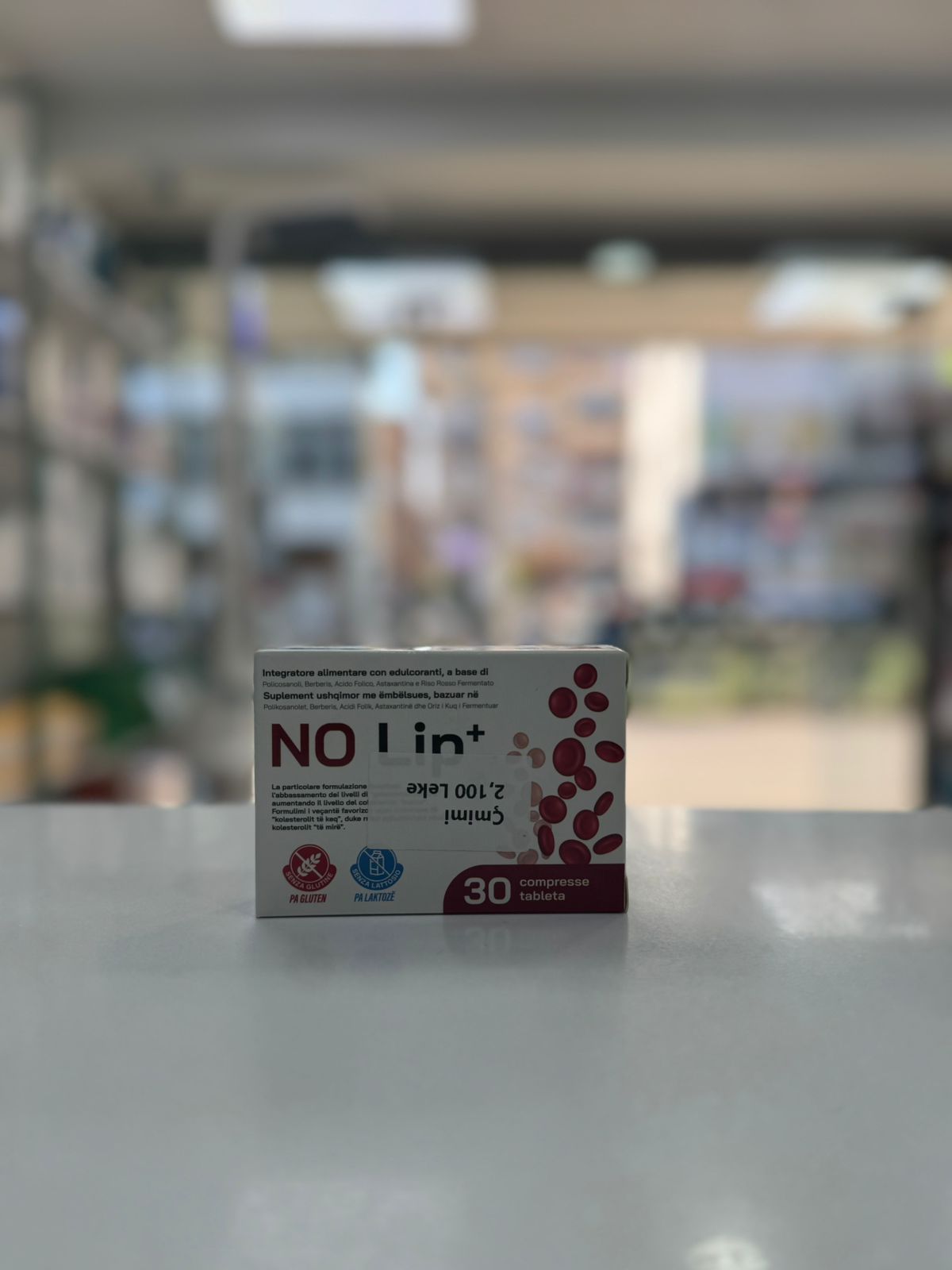 NO Lip + x 30 tableta