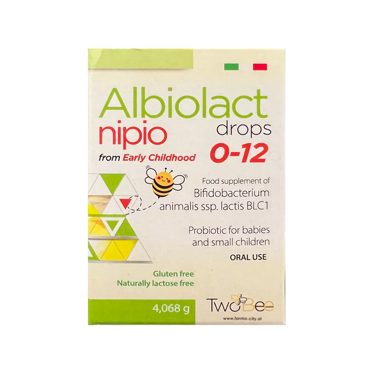 TwoBee – Albiolact Nipio Drops (0–12 muaj)
