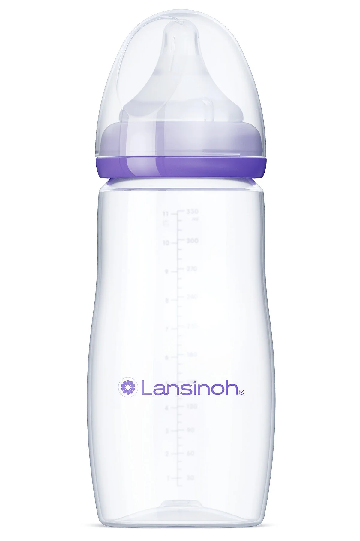 Lansinoh Feeding Bottle Plastic F 6M+ 330 ml