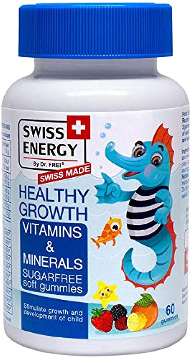 Dr.Frei Swiss Energy Vitamins&Minerals x 60 Soft Gummies