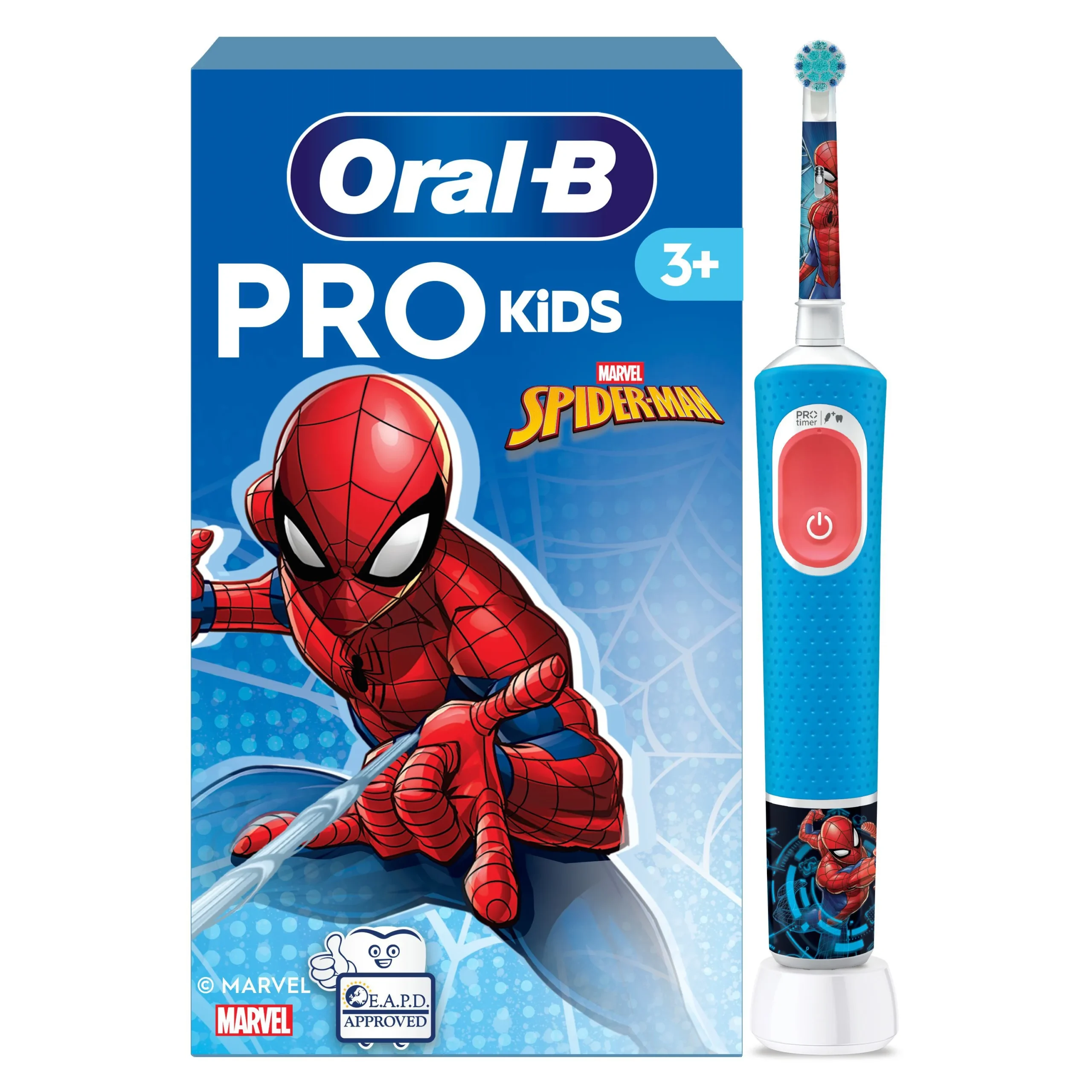 Oral-B Pro Kids 3+ Spider-man Electric Toothbrush